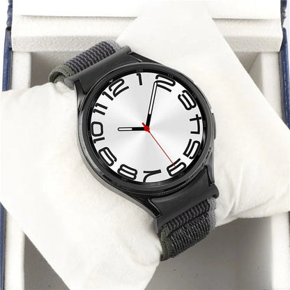 For Samsung Galaxy Watch6 / Watch 5 / Watch4 Trail Loop Strap Nylon Fabric Sport Watch Band