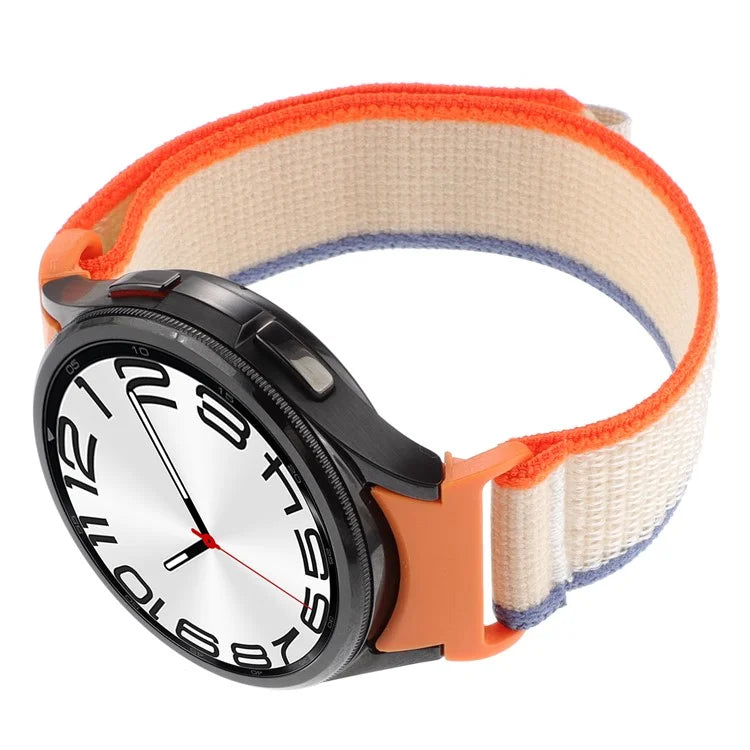 For Samsung Galaxy Watch6 / Watch 5 / Watch4 Trail Loop Strap Nylon Fabric Sport Watch Band
