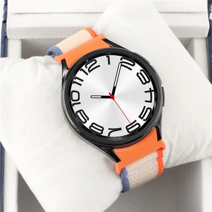 For Samsung Galaxy Watch6 / Watch 5 / Watch4 Trail Loop Strap Nylon Fabric Sport Watch Band
