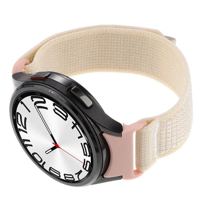 For Samsung Galaxy Watch6 / Watch 5 / Watch4 Trail Loop Strap Nylon Fabric Sport Watch Band