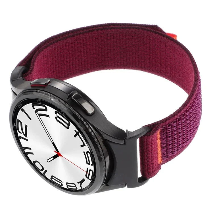 For Samsung Galaxy Watch6 / Watch 5 / Watch4 Trail Loop Strap Nylon Fabric Sport Watch Band