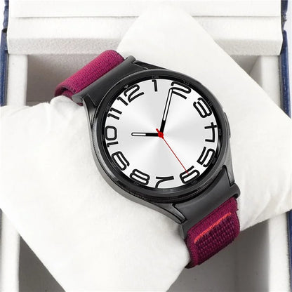 For Samsung Galaxy Watch6 / Watch 5 / Watch4 Trail Loop Strap Nylon Fabric Sport Watch Band