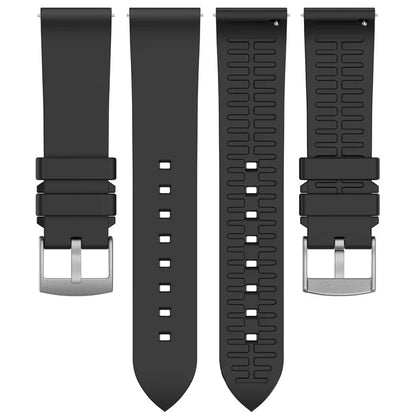 For Samsung Galaxy Watch6 Classic / Watch 5 / Garmin vivoactive 5 Wrist Band 20mm Fluorine Rubber Strap