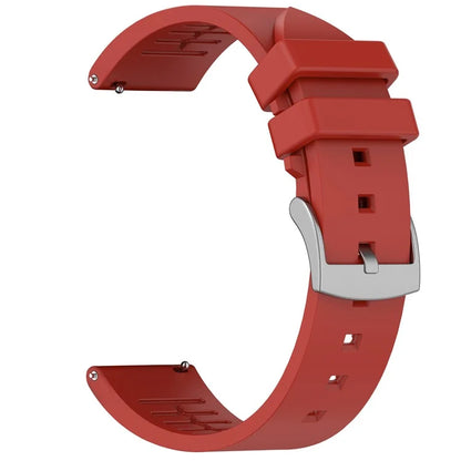 For Samsung Galaxy Watch6 Classic / Watch 5 / Garmin vivoactive 5 Wrist Band 20mm Fluorine Rubber Strap