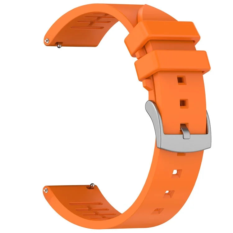 For Samsung Galaxy Watch6 Classic / Watch 5 / Garmin vivoactive 5 Wrist Band 20mm Fluorine Rubber Strap