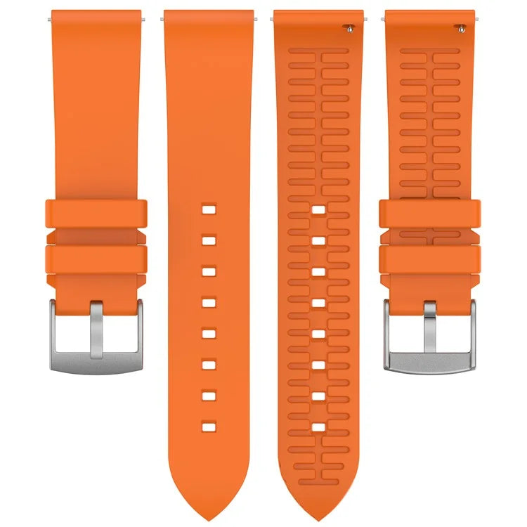 For Samsung Galaxy Watch6 Classic / Watch 5 / Garmin vivoactive 5 Wrist Band 20mm Fluorine Rubber Strap