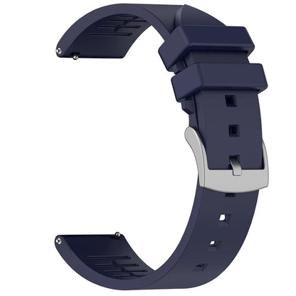For Samsung Galaxy Watch6 Classic / Watch 5 / Garmin vivoactive 5 Wrist Band 20mm Fluorine Rubber Strap