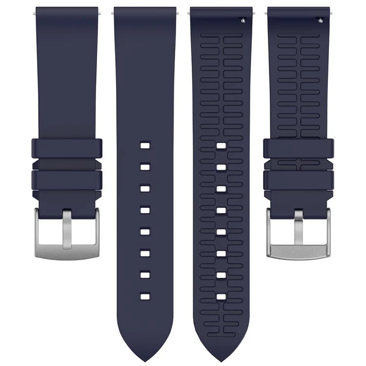 For Samsung Galaxy Watch6 Classic / Watch 5 / Garmin vivoactive 5 Wrist Band 20mm Fluorine Rubber Strap
