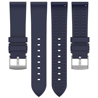 For Samsung Galaxy Watch6 Classic / Watch 5 / Garmin vivoactive 5 Wrist Band 20mm Fluorine Rubber Strap