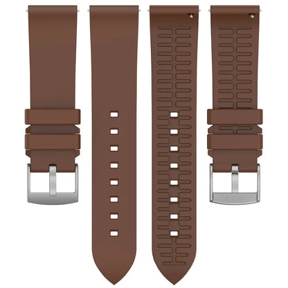 For Samsung Galaxy Watch6 Classic / Watch 5 / Garmin vivoactive 5 Wrist Band 20mm Fluorine Rubber Strap