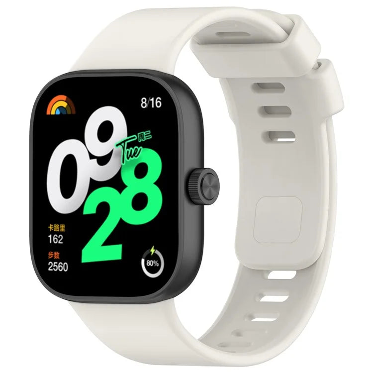 For Xiaomi Redmi Watch 4 / Smart Band 8 Pro Silicone Wrist Strap with Watch Case