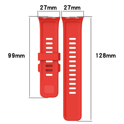For Xiaomi Redmi Watch 4 / Smart Band 8 Pro Silicone Wrist Strap with Watch Case