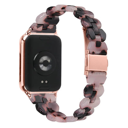 For Xiaomi Redmi Watch 4 Rhombus Resin Smart Watch Strap