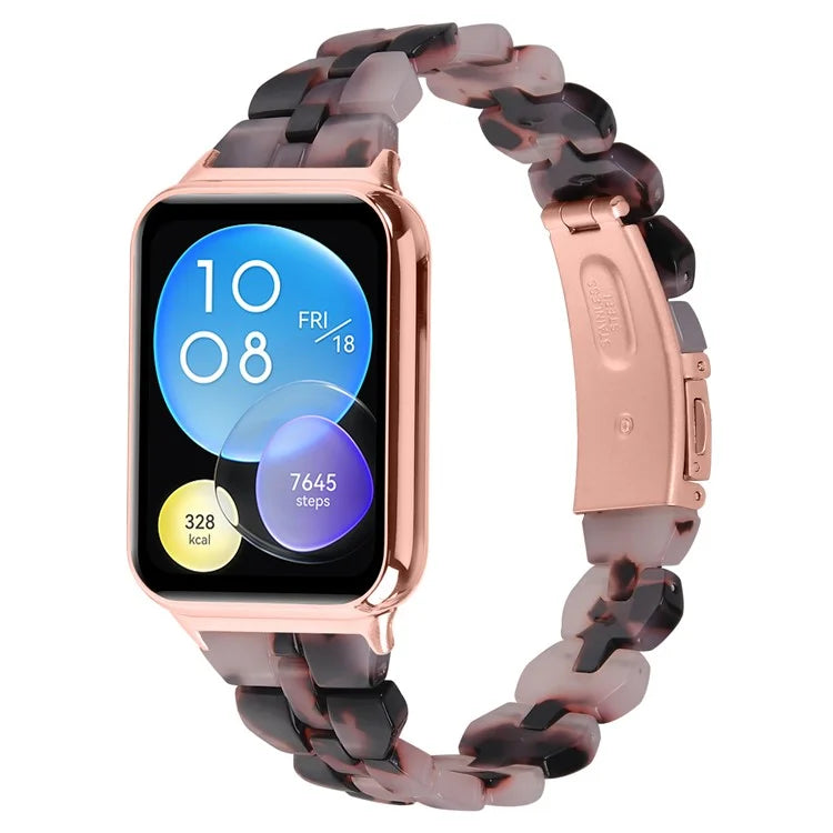 For Xiaomi Redmi Watch 4 Rhombus Resin Smart Watch Strap