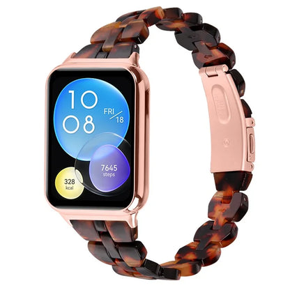 For Xiaomi Redmi Watch 4 Rhombus Resin Smart Watch Strap