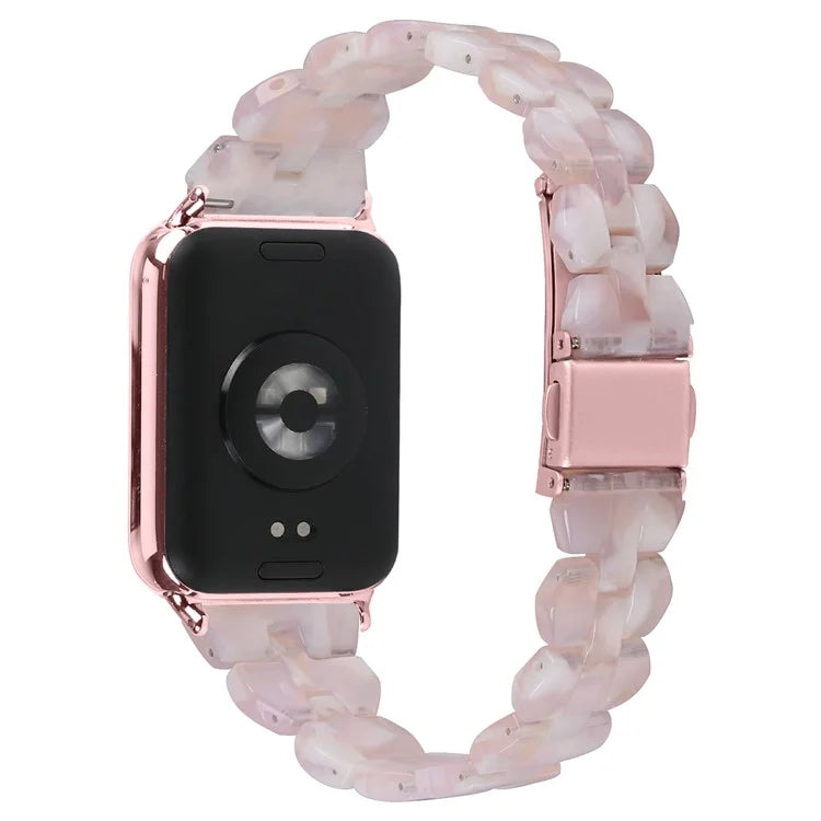 For Xiaomi Redmi Watch 4 Rhombus Resin Smart Watch Strap