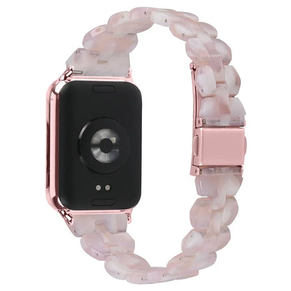 For Xiaomi Redmi Watch 4 Rhombus Resin Smart Watch Strap