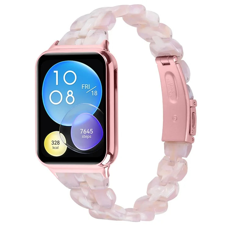For Xiaomi Redmi Watch 4 Rhombus Resin Smart Watch Strap