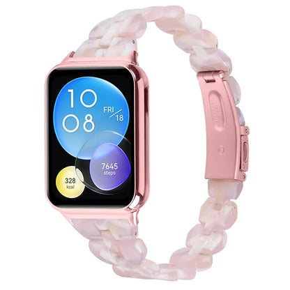 For Xiaomi Redmi Watch 4 Rhombus Resin Smart Watch Strap