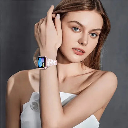 For Xiaomi Redmi Watch 4 Rhombus Resin Smart Watch Strap
