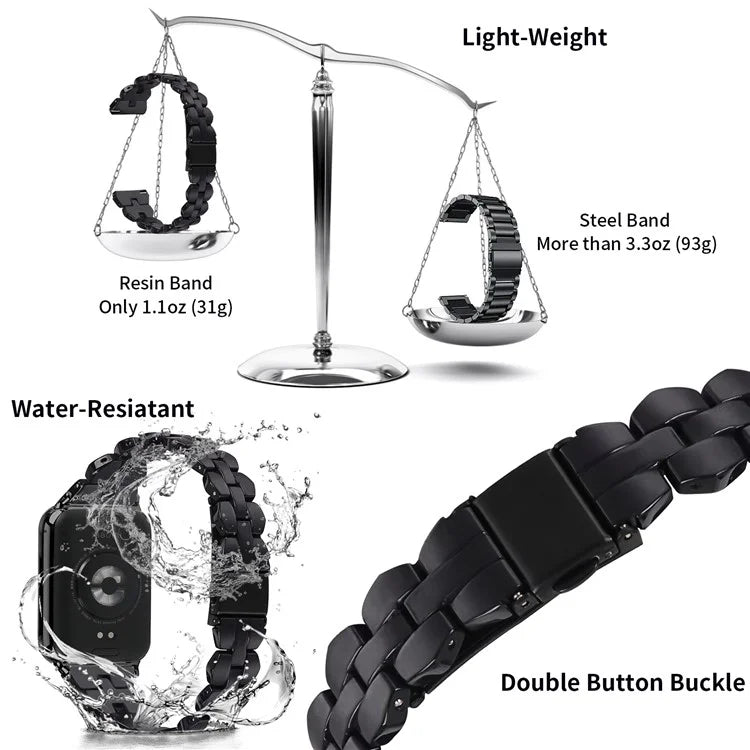 For Xiaomi Redmi Watch 4 Rhombus Resin Smart Watch Strap