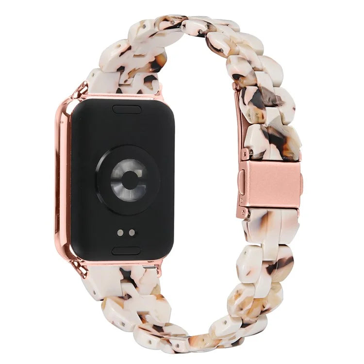 For Xiaomi Redmi Watch 4 Rhombus Resin Smart Watch Strap
