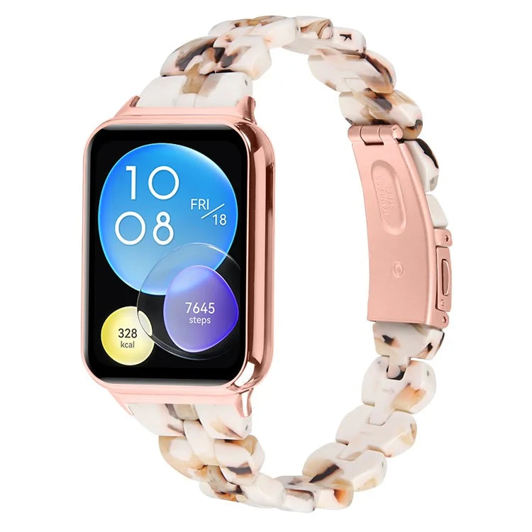 For Xiaomi Redmi Watch 4 Rhombus Resin Smart Watch Strap