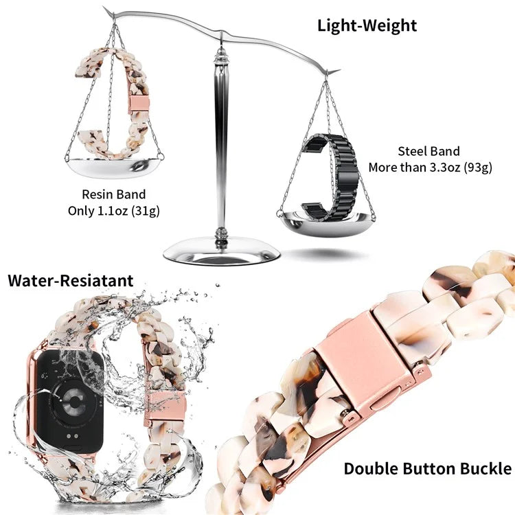 For Xiaomi Redmi Watch 4 Rhombus Resin Smart Watch Strap