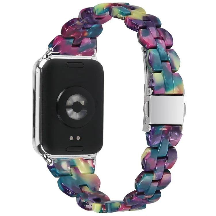 For Xiaomi Redmi Watch 4 Rhombus Resin Smart Watch Strap