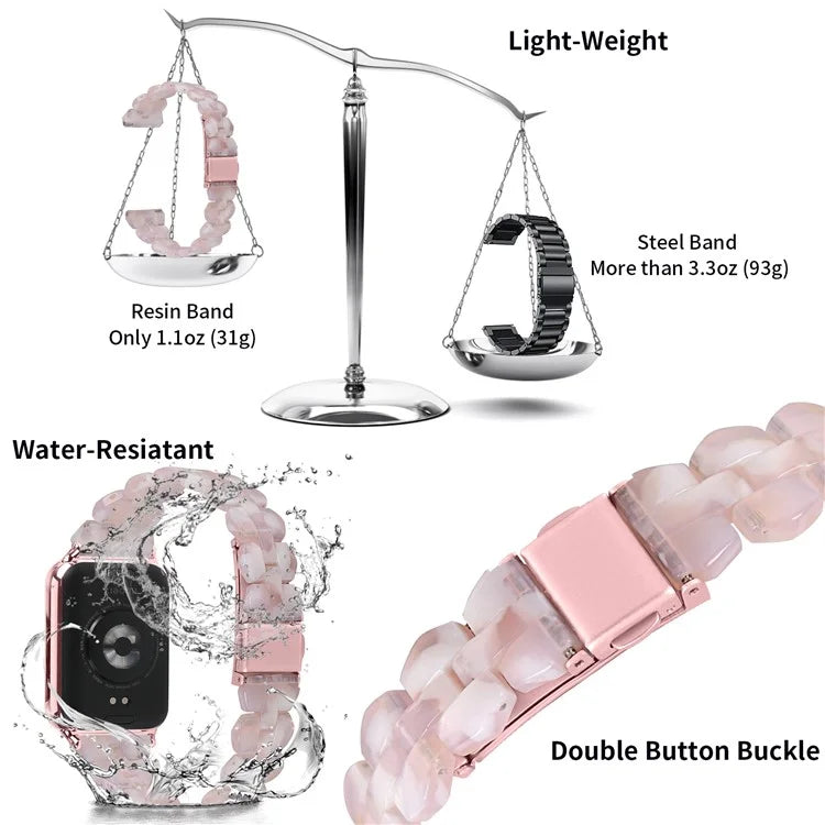 Bracelet Band for Xiaomi Smart Band 8 Pro Rhombus Resin Watch Strap