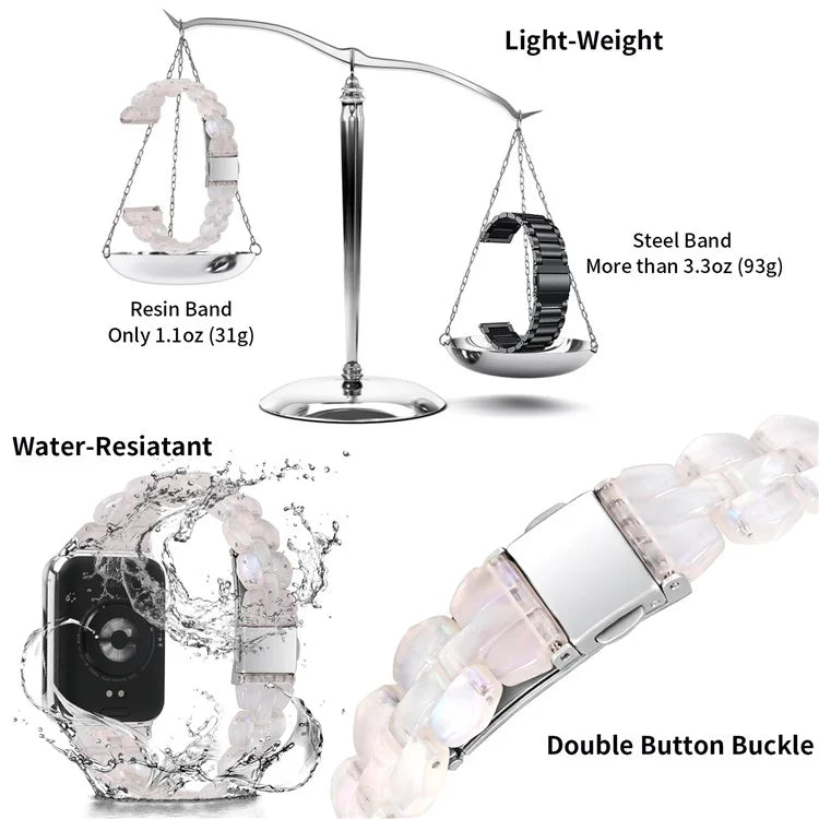 Bracelet Band for Xiaomi Smart Band 8 Pro Rhombus Resin Watch Strap