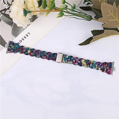 Bracelet Band for Xiaomi Smart Band 8 Pro Rhombus Resin Watch Strap