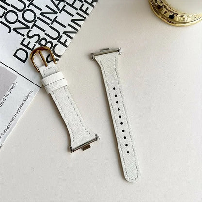 For Xiaomi Redmi Watch 4 Leather Strap with Pin Buckle Replacement Watch Bands
