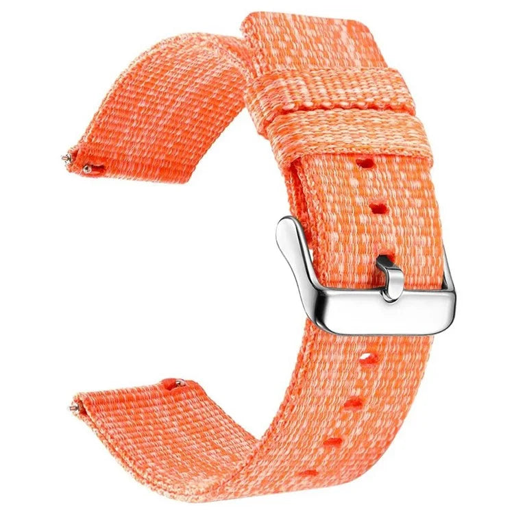 For Garmin Lily 2 Nylon Watch Band Adjustable Pin Buckle 14mm Wrist Strap Replacement