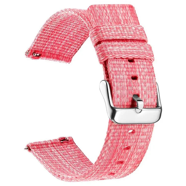 For Garmin Lily 2 Nylon Watch Band Adjustable Pin Buckle 14mm Wrist Strap Replacement