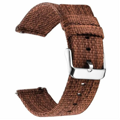For Garmin Lily 2 Nylon Watch Band Adjustable Pin Buckle 14mm Wrist Strap Replacement