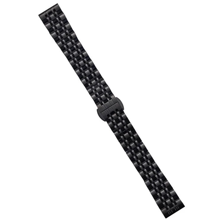 For Garmin Lily 2 Watch Band 7-Beads 14mm Stainless Steel Replacement Strap