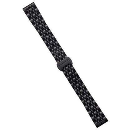 For Garmin Lily 2 Watch Band 7-Beads 14mm Stainless Steel Replacement Strap
