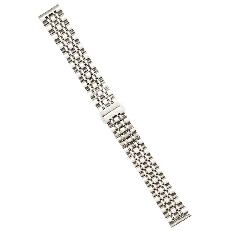 For Garmin Lily 2 Watch Band 7-Beads 14mm Stainless Steel Replacement Strap