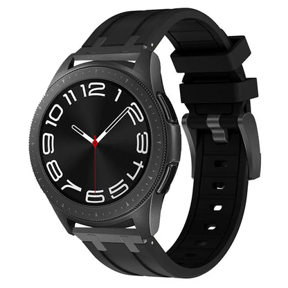 For Samsung Galaxy Watch3 45mm / Gear S3 Classic / Huawei Watch GT 4 46mm Silicone Watch Band 22mm Wrist Strap
