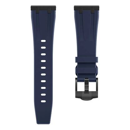 For Samsung Galaxy Watch3 45mm / Gear S3 Classic / Huawei Watch GT 4 46mm Silicone Watch Band 22mm Wrist Strap / Blue