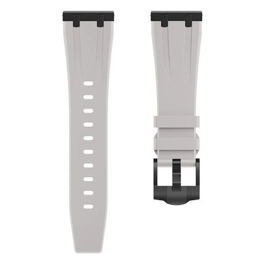 For Samsung Galaxy Watch3 45mm / Gear S3 Classic / Huawei Watch GT 4 46mm Silicone Watch Band 22mm Wrist Strap / Starlight