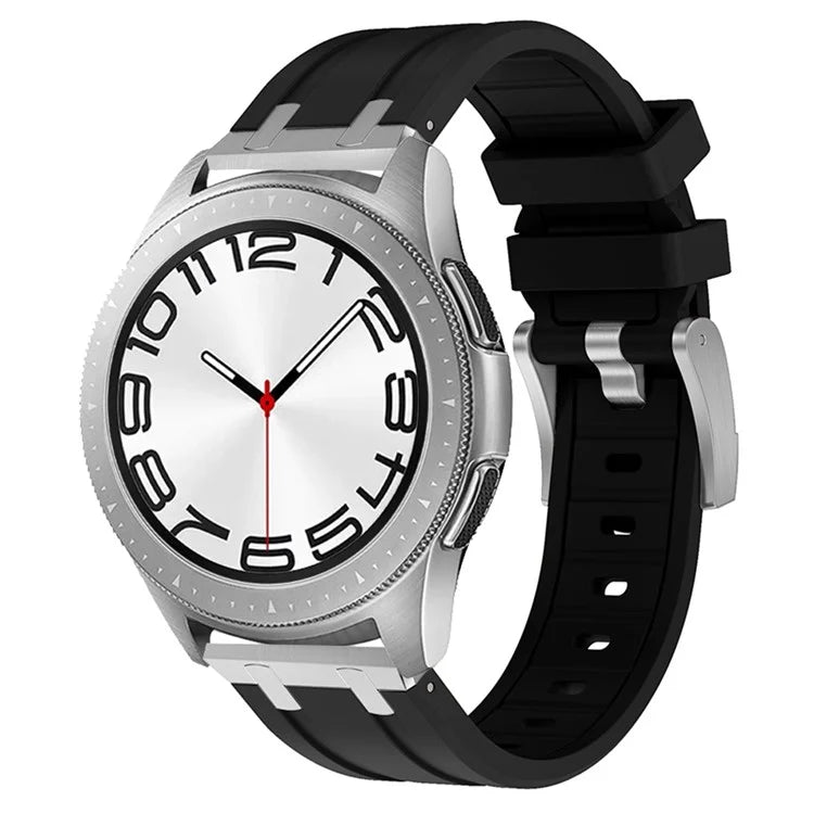 For Samsung Galaxy Watch3 45mm / Gear S3 Classic / Huawei Watch GT 4 46mm Silicone Watch Band 22mm Wrist Strap