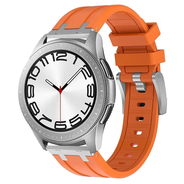 For Samsung Galaxy Watch3 45mm / Gear S3 Classic / Huawei Watch GT 4 46mm Silicone Watch Band 22mm Wrist Strap