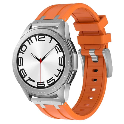For Samsung Galaxy Watch3 45mm / Gear S3 Classic / Huawei Watch GT 4 46mm Silicone Watch Band 22mm Wrist Strap
