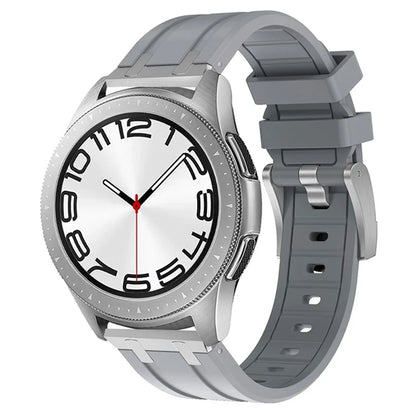 For Samsung Galaxy Watch3 45mm / Gear S3 Classic / Huawei Watch GT 4 46mm Silicone Watch Band 22mm Wrist Strap