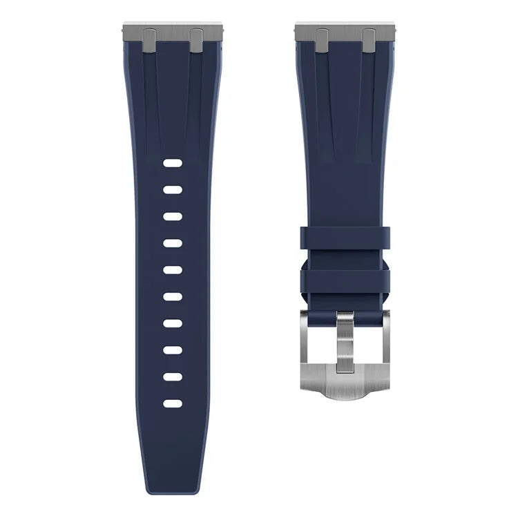 For Samsung Galaxy Watch3 45mm / Gear S3 Classic / Huawei Watch GT 4 46mm Silicone Watch Band 22mm Wrist Strap
