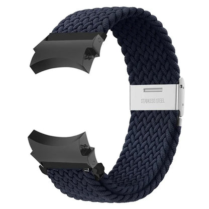 For Samsung Galaxy Watch4 / Watch 5 / Watch6 Classic Series Watch Band Nylon Braided Watch Strap