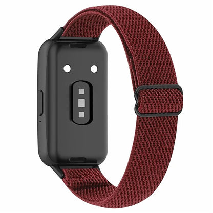 For Samsung Galaxy Fit3 Watch Strap Elastic Nylon Adjustable Smart Watch Band