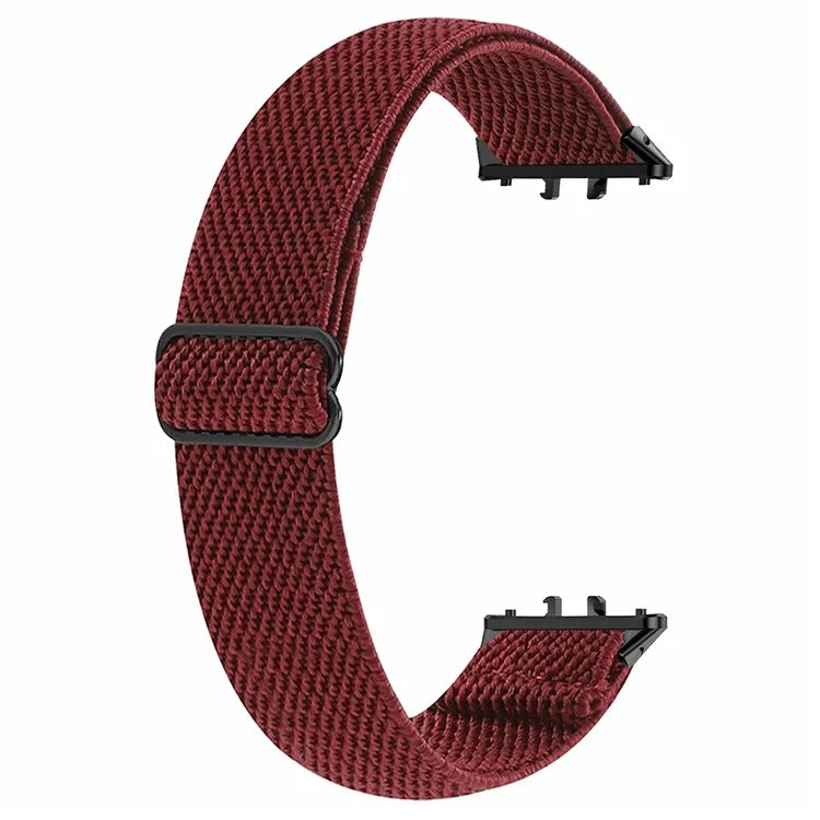 For Samsung Galaxy Fit3 Watch Strap Elastic Nylon Adjustable Smart Watch Band